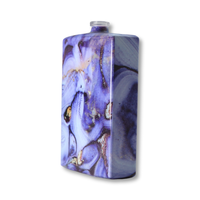 Bouteille de parfum OEM fabriquée en Chine verre pour bébé 30 ml Ambre givré carré 50ml Cologne bleu violet 100ml bouteille de parfum