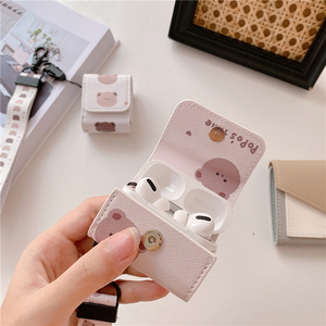 Precio de fábrica de dibujos animados lindo caso protector de cuero para los <span class=keywords><strong>AirPods</strong></span> - Product Image 5