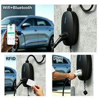 Station de recharge pour véhicules électriques de type 2 22 kW 32 A avec contrôle par application IP65, mini chargeur domestique pour BMW triphasé IEC 62196
