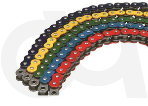 Juego de <span class=keywords><strong>cadena</strong></span> <span class=keywords><strong>dorada</strong></span> para motocicleta, cadenas de piñón de acero de nueva condición para piezas de transmisión de motocicletas 420 <span class=keywords><strong>428</strong></span> 428H 520 - Product Image 4