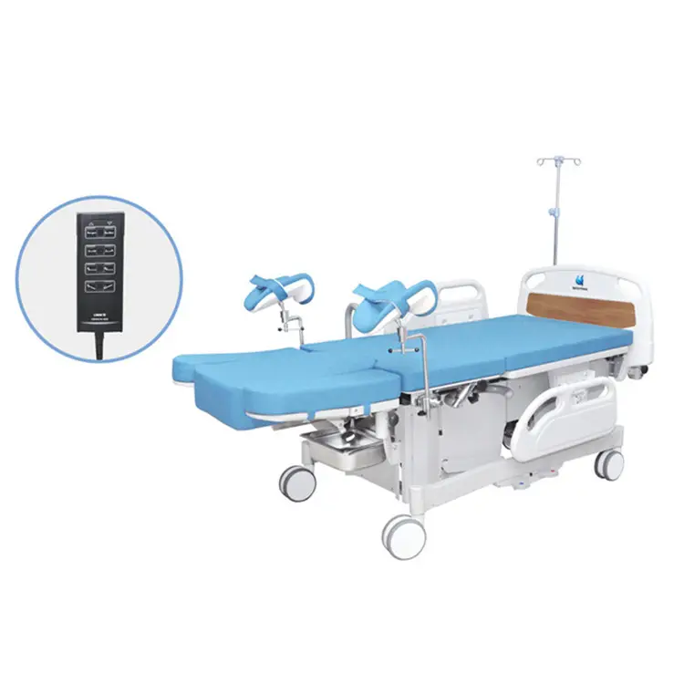 BT-LD006 Hospital Electric labour delivery bed obstetric bed maternity birthing bed with side rails mattress price