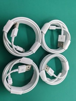 Cable USB de Carga Rápida de 1 m para Teléfonos iPhone y Android, Computadoras, Conductor de Cobre Puro, Revestimiento de TPE, Blindaje de Lámina, Banco de Energía
