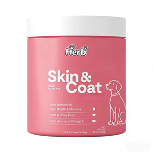 OEM ODM Golosinas Blandas para Perros con Alto Contenido de Proteínas para la Salud de la Piel y el Pelaje con Ácidos Grasos OMEGA para el Apoyo Inmunológico OMGEA - Product Image 1