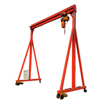Conception de grue à portique portable à faisceau unique 2 tonnes 5 tonnes 10 tonnes la plus vendue