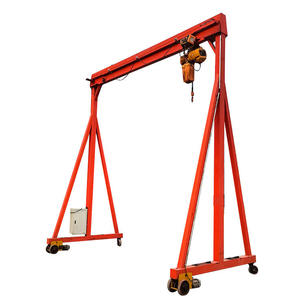 Conception de grue à portique portable à faisceau unique 2 tonnes 5 tonnes 10 tonnes la plus vendue - Product Image 6