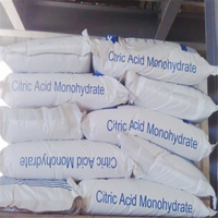 Fabrication professionnelle d'acide citrique CAS 77-92-9 d'acide citrique en stock