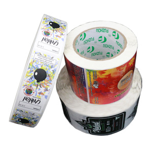 Custom Printed Waterproof <strong>Plastic</strong> Roll Adhesive Bottle Product Label <strong>Printing</strong> - Product Image 3