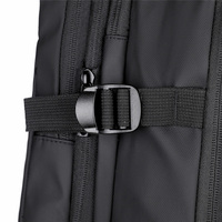Sac à dos pour ordinateur portable grande capacité avec poche cachée sécurisée, surface hydrofuge, avec port USB pour les voyages de nuit
