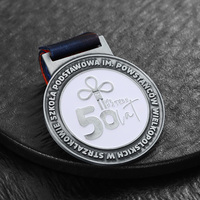 Médailles personnalisées pour le sport, en métal, plaqué argent antique, médailles de course 3D, médailles de finisseur avec finition émaillée, logo personnalisé pour récompense