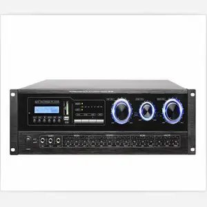 Een Aangepaste 2.0 Audio Stereo Karaoke Dj Bt Mixer Eq Met Usb/Sd/Fm/Bt Professionele Power Class D Karaoke Hifi Versterker Board