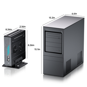 Mini PC de jeu Core I9 12900F avec carte graphique dédiée RTX 3050 6G 11 Système d'ordinateur de bureau MV9 MV9 - Product Image 2