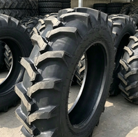 Nouveau pneu agricole R1 pour tracteur 18.4-34/12.4-24/13.6-24/7.50-16 OTR, pneu plein diagonale avec chambre à air