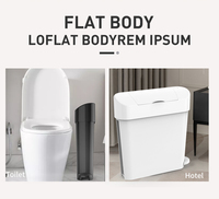 Offre Spéciale poubelle debout poubelle en plastique poubelle 22L poubelle sanitaire femelle poubelle sanitaire papier avec pédale