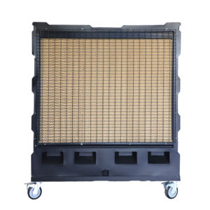 Refroidisseur d'air <span class=keywords><strong>mobile</strong></span> d'extérieur JHCOOL, refroidisseur de désert avec un fort débit d'air de 30 000 cmh, grand réservoir d'eau de 200 litres pour les fêtes et les restaurants - Product Image 2