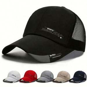 Casquette de golf et de baseball en maille imprimée, protection solaire estivale, décontractée, tendance, pour le sport, le golf, les activités de plein air, personnalisable, pour la course à pied - Product Image 6