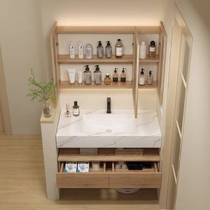 <span class=keywords><strong>Mueble</strong></span> de <span class=keywords><strong>Baño</strong></span> con Lavabo, <span class=keywords><strong>Mueble</strong></span> de <span class=keywords><strong>Baño</strong></span> de Madera Maciza de Primera Calidad, <span class=keywords><strong>Mueble</strong></span> de Almacenamiento para <span class=keywords><strong>Baño</strong></span> con Cajones - Product Image 3