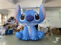 Mascotte gonflable de ballon géant de dessin animé de personnage de film pour la décoration d'événement