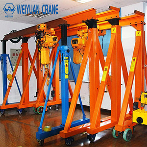 Grue à portique <span class=keywords><strong>mobile</strong></span> <span class=keywords><strong>portable</strong></span> réglable en hauteur Grue à portique <span class=keywords><strong>mobile</strong></span> <span class=keywords><strong>portable</strong></span> 10 tonnes 1 tonne - Product Image 1
