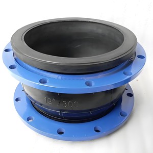 Đường ống ống thổi bù thép không gỉ mặt bích duy nhất bóng EPDM linh hoạt cao su mở rộng doanh - Product Image 3