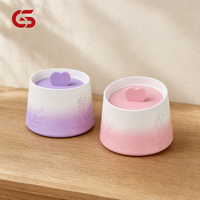 Pot en plastique PP de 50 g, pot à crème à double paroi, crème hydratante pour bébés et enfants, couvercle cosmétique, pot en plastique cosmétique vide