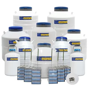 Ln2 Freezer Cryostorage Container Transport Dewar Nitrogen Liquid Container For Molecular Gastronomy