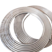 Tuyau en alliage d'aluminium enroulé sur mesure, design moderne et durable pour la climatisation, la réfrigération, la décoration, norme ASTM, livraison rapide