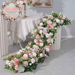 <span class=keywords><strong>2025</strong></span> <span class=keywords><strong>Handmade</strong></span> Sang Trọng Lụa Tăng Runners Chất Lượng Cao Bền Nhân Tạo Hoa Trang Trí Đám Cưới Cho Giáng Sinh Phục Sinh Hot Bán - Product Image 3