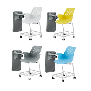 TAG Greenfield Furniture University Classroom Chaise pivotante avec roues pour étudiant Node School Furniture Chair - Product Image 2