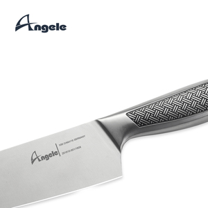 Nice <strong>Grip</strong> 8 Inch Chef <strong>Knife</strong> German Stainless Steel 1.4116 High-Polish Finish Ambidextrous Eco-Friendly Professional Kitchen - Product Image 2