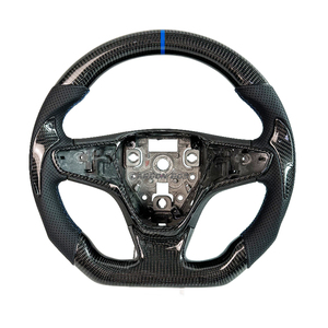 El modelo básico Universal del volante negro se puede modificar y actualizar para Chevrolet XL Corvette C5 C6 C7 C8 Camaro 5th 6th 7th - Product Image 1