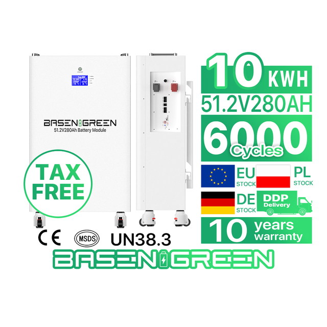10 Years Warranty Energy Power Wall Lifepo4 Pack 48v 51.2v 280ah 300ah 10kwh 20kwh Home Solar Lithium Ion Power Storage Battery