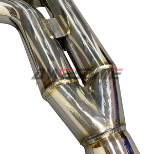 Hochwertige Edelstahl 304 1,5mm Dicke Polierte Auspuffklappen Porsche Macan 95B 2.0T Steuerbare Schalldämpfer Sport Catback Auspuffanlage - Product Image 5