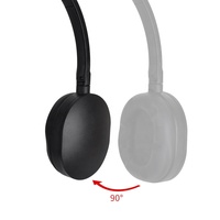 Meilleures ventes Écouteurs filaires stéréo bon marché avec bandeau avec prise jack 3,5 mm ANC IPX4 étanche Pilotes 10 mm Logo personnalisé