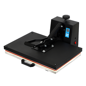 Presse à <span class=keywords><strong>chaud</strong></span> à plat de sublimation <span class=keywords><strong>textile</strong></span> de 15*15 pouces 38*38cm transfert de chaleur d'imprimante numérique à plat de t-shirt pour étiquettes de vêtements - Product Image 2