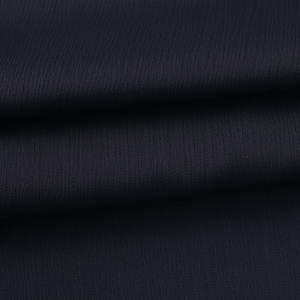 Kain Abaya Crepe Poliester Anti-Statis 100% Ukuran 68-Inci, Gaya Twill, Bahan Chiffon untuk Gaun Formal Hitam Wanita dan Anak Perempuan - Product Image 5