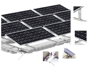 Panneaux solaires Offre Spéciale Structure solaire flottante Centrale solaire flottante Système solaire flottant - Product Image 4