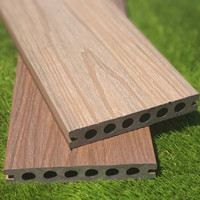 Planches de terrasse en composite WPC à double couleur, extrudées, écologiques, imperméables, pour usage hôtelier, garantie 1 an, 3,6 m
