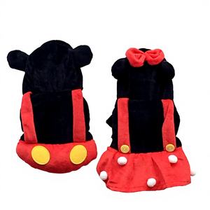 ملابس قطنية للحيوانات الأليفة للكلاب والقطط، ملابس تغيير الهوية للكلاب مثل التيدي والشنوزر، سميكة للشتاء وجميع المواسم - Product Image 1