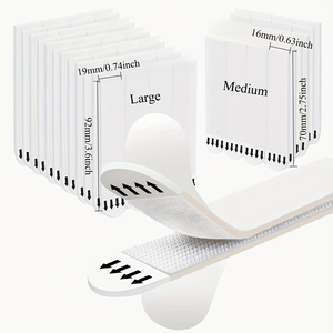 12 pares de tiras colgantes de imagen, resistentes, sin daños, sin uñas, tiras colgantes de imagen grande, tiras adhesivas colgantes de imagen - Product Image 2