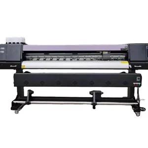 1.9m width 3 i3200 printhead high speed buy digital dye sublimation textile printer printing machine with auto tension take up