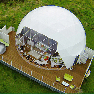 Lienzo de alta calidad al aire libre camping <span class=keywords><strong>tienda</strong></span> de campaña iglú cúpula geodésica casa carpa para eventos de fiesta - Product Image 1