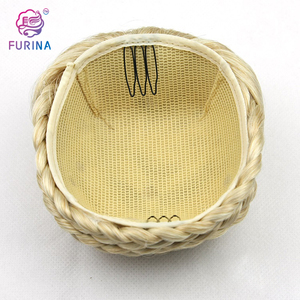 Aucune irritation Furina hot saling perruques extensions de cheveux Top qualité femmes <span class=keywords><strong>chignon</strong></span> chigno femmes <span class=keywords><strong>chignon</strong></span> une variété de choix - Product Image 4