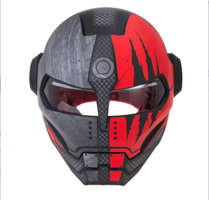 Bán chạy nhất thiết kế mới ABS sắt người đàn ông đầy đủ mặt xe máy Mũ bảo hiểm với Dual visors - Product Image 2