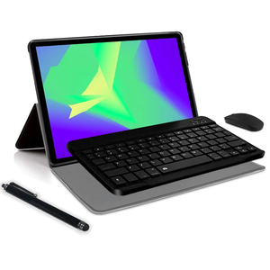 Nouvelle Tablette PC 2-en-1 Full HD 11 pouces, 6 Go RAM, 128 Go Stockage, Stylet, 4G 5G Double SIM, 7000 mAh, Android 15, Clavier, Wi-Fi - Product Image 1