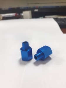 Adaptador de Rosca Hembra M121.5 a Macho 1/8NPT, Aluminio Anodizado Azul, Conexión de Conversión para Manómetro de Combustible/Aceite para Motores de Automóviles - Product Image 6