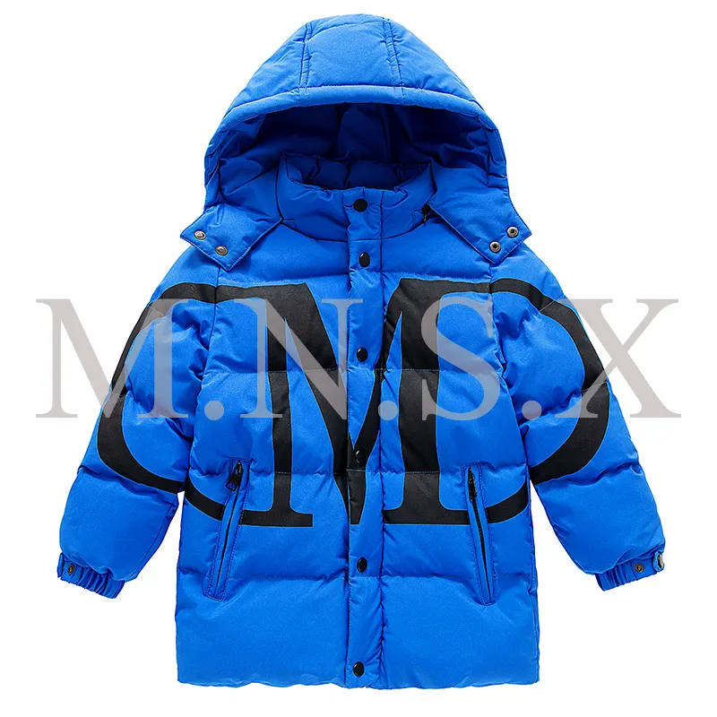 Long Windproof Kids Coat For Winter Clothing Baby Girl Coat Kids Puffer Down Winter Jacket Boys Jacket Down Duck Puffer Coat