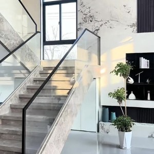 Profilé en aluminium à rainure en U pour main courante d'escalier, série 6000, traitement de pliage en acier inoxydable, usage domestique - Product Image 2
