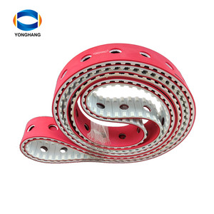 T10 L cao su màu đỏ Vòng PU Đồng bộ thời gian thắt lưng với lỗ tùy chỉnh OEM hỗ trợ - Product Image 1
