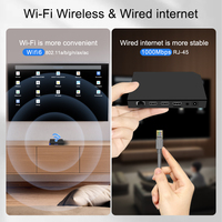 Directo de Fábrica, Canzone Quad Core Amlogic S905X5M Android 14 4K HDR, WiFi de Doble Banda, BT, Smart TV Box