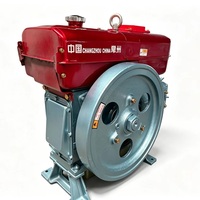 Moteur diesel monocylindre refroidi par eau 22HP ZS1115 S1115 pour bateau de pêche, propulsion marine